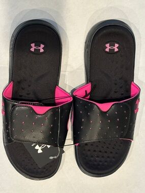 Under Armour Ignite SL Casual Flip Flop Slides Sandal Womens 7 | 9 NEW